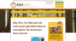Desktop Screenshot of abridici.fr