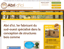 Tablet Screenshot of abridici.fr